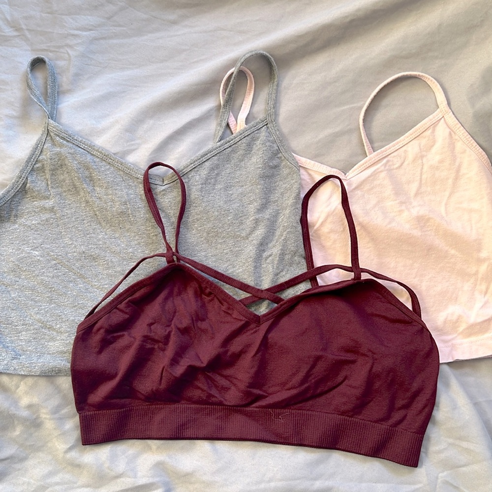 Lot of 3 Bralettes